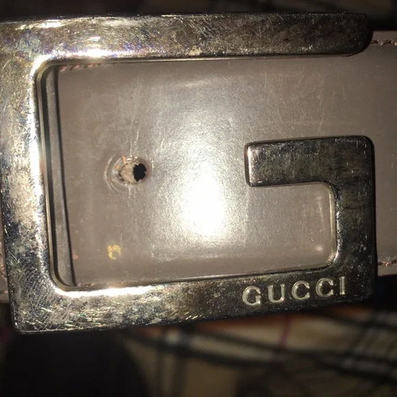 Gucci | Accessories | Vintage Gucci Leather Belt Brown 28  display picture 1